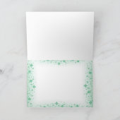 December Christmas Greeting Card Kaart (Binnen)