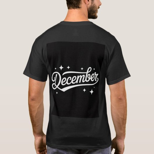 December Elegance Logo T-shirt (Achterkant)