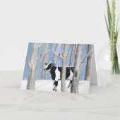 december feestdagen kaart (Voorkant)