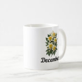 December Geboorte Bloem Mok, Verjaardag Bloem Mok (Voorkant rechts)
