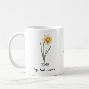 December Geboortebloem Mok – Narcissus