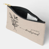 December Geboortemaand Bloem Gepersonaliseerd Brui Etui (Open)