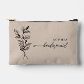 December Geboortemaand Bloem Gepersonaliseerd Brui Etui (Voorkant)