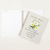 December Geboortemaand Bloem Narcissus Elegant Planner (Display)
