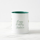 December Geboortemaand Bloem Narcissus Verjaardags Mok (Midden)