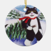 DECEMBER HUNTER KERAMISCH ORNAMENT (Voorkant)