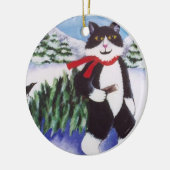 DECEMBER HUNTER KERAMISCH ORNAMENT (Links)