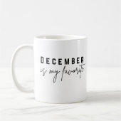 December is mijn favoriet koffiemok (Links)