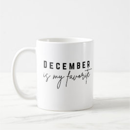 December is mijn favoriet koffiemok