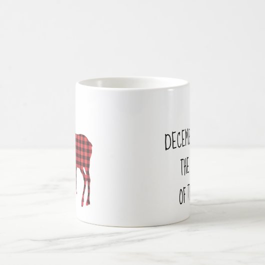 December is net als de vrijdag van het jaar feestd koffiemok (Center)