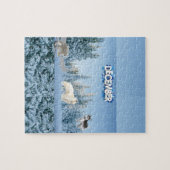 December Jigzaag Puzzle Legpuzzel (Horizontaal)