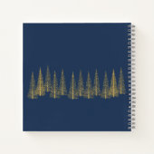 December - Multomap voor kerstscrapbook Notitieboek (Achterkant)