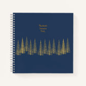 December - Multomap voor kerstscrapbook Notitieboek (Voorkant)