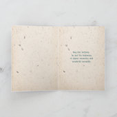 December Narcissus Verjaardag Kaart (Binnen)