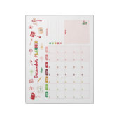 December Planner Kerstkalender Notitieblok (Linkerzijde)