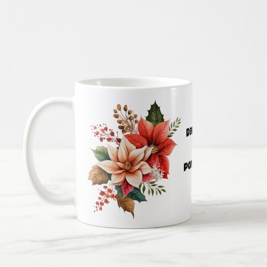 DECEMBER - POINSETTIA KOFFIEMOK (Links)