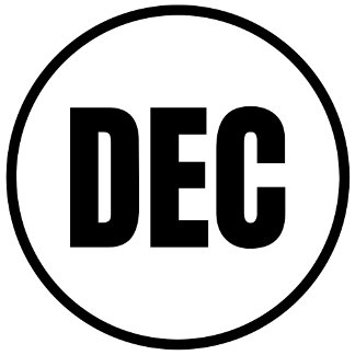 december rubberstempel