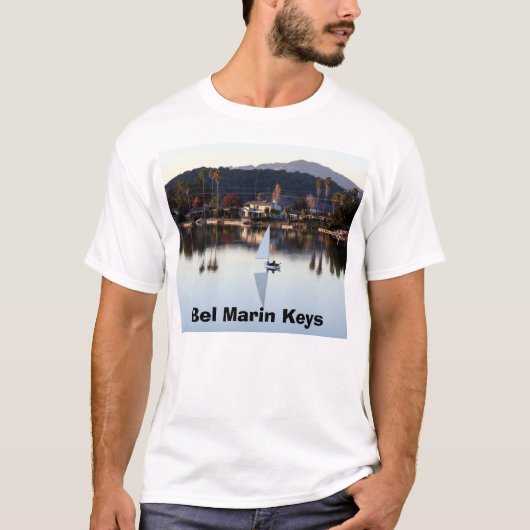 December Sail, Bel Marin Keys T-shirt (Voorkant)