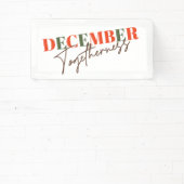 December: Samen vieren van het seizoen Spandoek (Insitu)