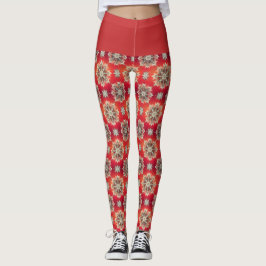 December Sneeuwvlokken Leggings