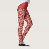 December Sneeuwvlokken Leggings (Rechts)