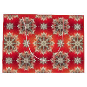 December Snowflakes  Groot Cadeauzakje (Achterkant)