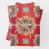 December Snowflakes  Inpakpapier Vel (In situ)