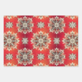 December Snowflakes  Inpakpapier Vel (Voorkant)