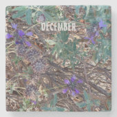 DECEMBER STENEN ONDERZETTER (Voorkant)