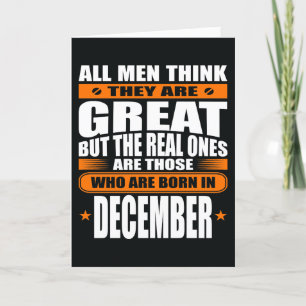 December verjaardag (Jouw tekst toevoegen) Kaart