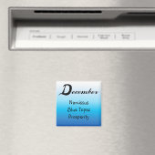 December Verjaardag Magneet (Insitu (Vaatwasser))