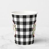 December vijfentwintigste 8oz papieren beker, deks papieren bekers (Links)