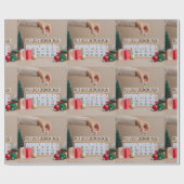 decemberkalender cadeaupapier (Vlak)