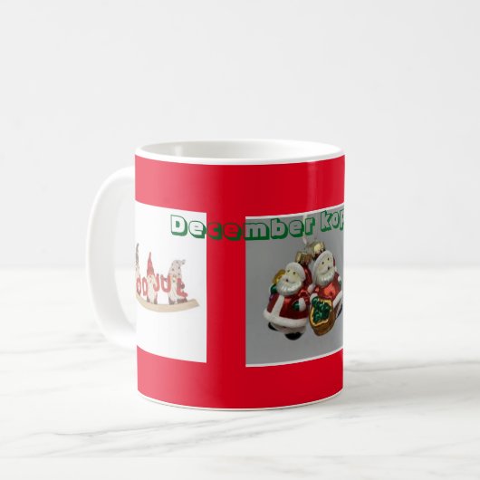 decemberkop koffiemok (Voorkant links)