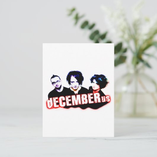 dECEMBERus Briefkaart (Staand voorkant)