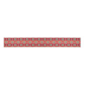 Decembervlokken Grosgrain Lint (Voorkant)