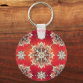 Decembervlokken Sleutelhanger (Voorkant)