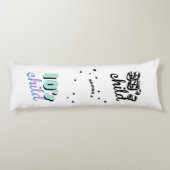 Decennia moeder en Baby van 1980 / 2010 Lichaamskussen (Achterkant)