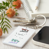 Decennia moeder en Baby van 1990 / 2010 Sleutelhanger (Voorkant Rechts)