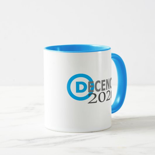 Decent 2020 mok (Voorkant rechts)