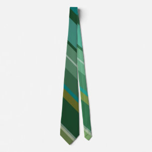 Decent Random Colors Classic Flat Diagonal Stripes Stropdas