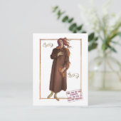 "Decent" Venus Postcard Briefkaart (Staand voorkant)