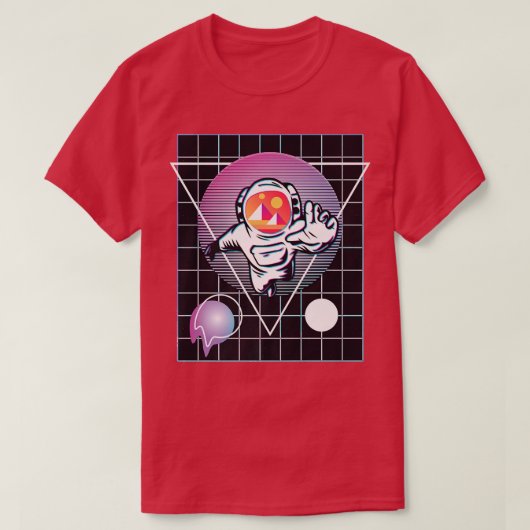 Decentraland Astronaut T-shirt (Design voorkant)