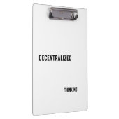 Decentralized Thinking Aesthetic Clipboard  Klembord (Rechts)