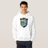 Deceptapas State Park Bridge Washington Badge Hoodie (Voorkant volledig)