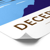 Deceptapas State Park Bridge Washington Retro Poster (Hoek)