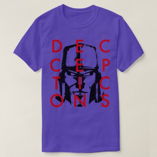 DECEPTICON GESTAPELD T-SHIRT (Design voorkant)