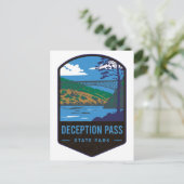 Deception Pass State Park Briefkaart (Staand voorkant)