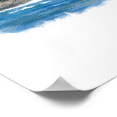 Deception Pass Washington Poster, Aquarel, Klant Poster (Hoek)