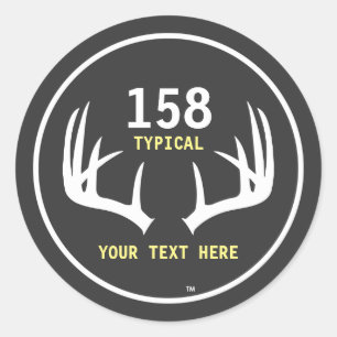  decer Hunting Score Sticker